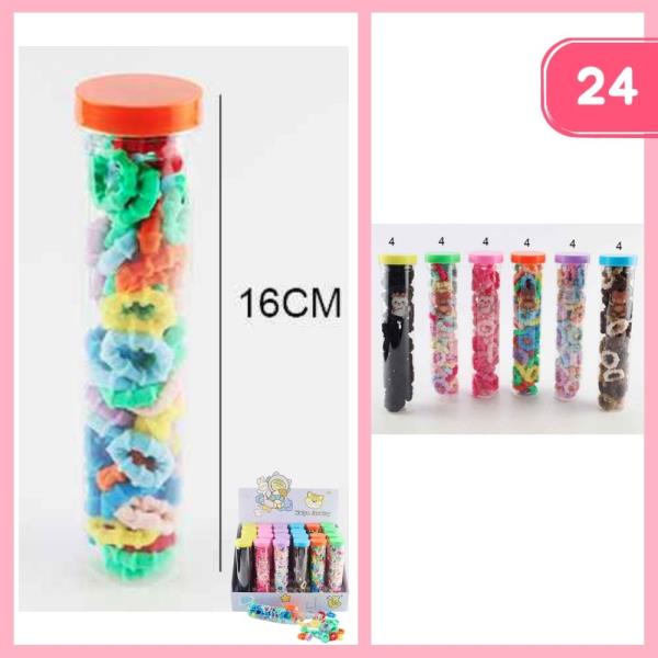 MINI HAIR TIES (24 UNITS)