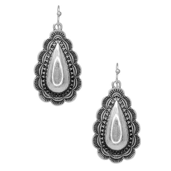WESTERN TEARDROP EARRINGS