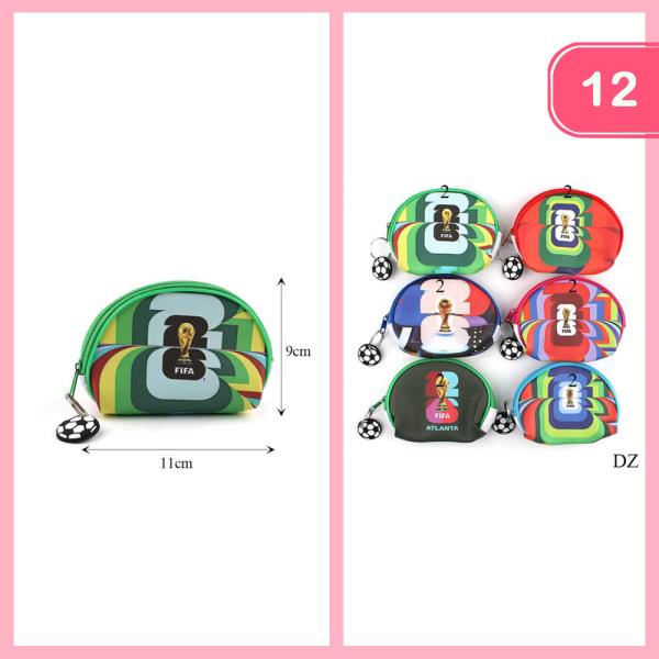 FIFA WORLD CUP COIN PURSE (12 UNITS)