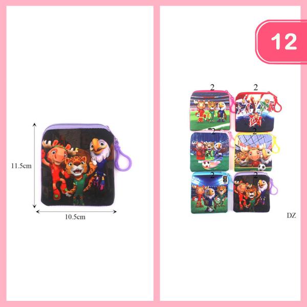 FIFA WORLD CUP MASCOT COIN PURSE (12 UNITS)
