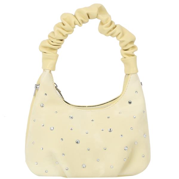 CHIC STUDDED SHOULDER BAG