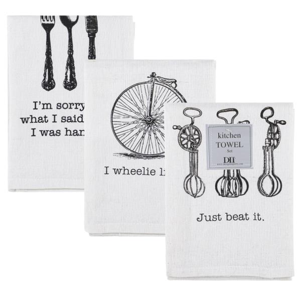 3PC DII KITCHEN TOWEL SET