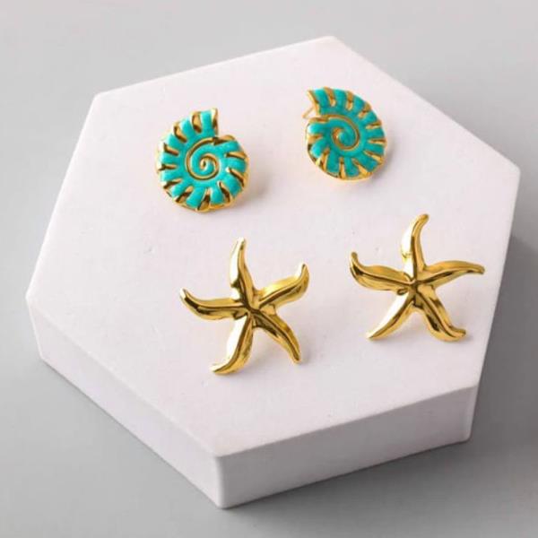 STAINLESS STEEL MIXED SHELL STAR