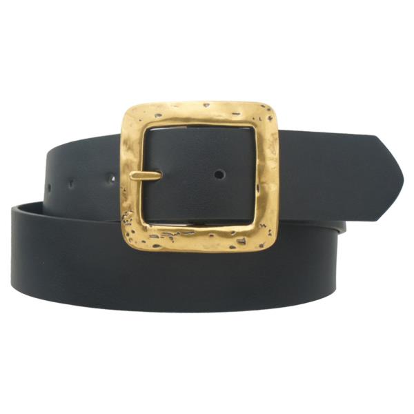 PLUS SIZE VINTAGE ORGANIC RECTANGLE BASIC BELT