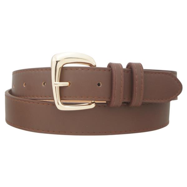 PLUS SIZE SLANTED D DOUBLE LOOPED BELT