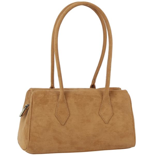 TEXTURED LEATHER TOTE BAG