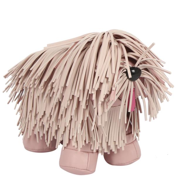 CUTE FRINGED DOG CROSSBODY BAG