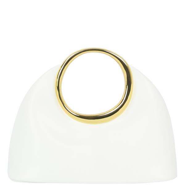 SMOOTH ROUND HANDLE TOTE BAG