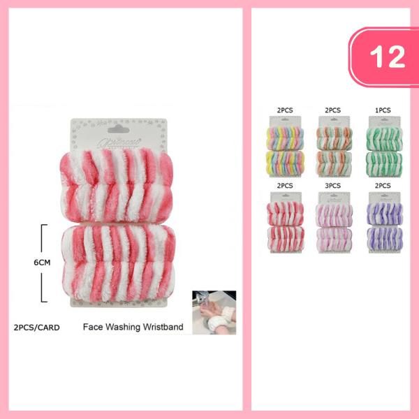 FACE WASHING WRIST BAND (12 UNITS)