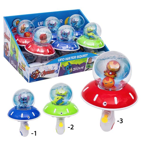 DISNEY AND MARVEL UFO WATER SQUIRT