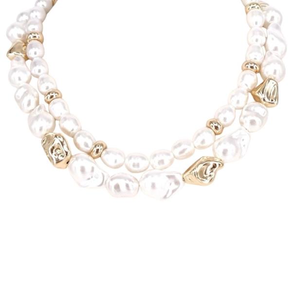 PEARL MULTI STRAND NECKLACE