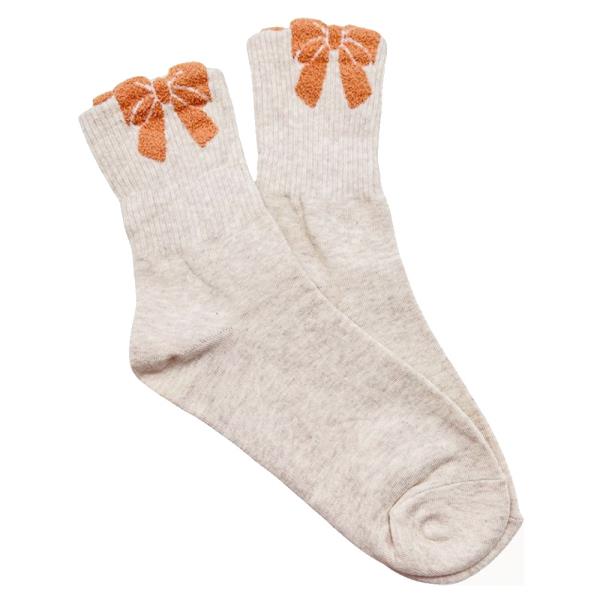 BOW ACCENT CREW SOCK