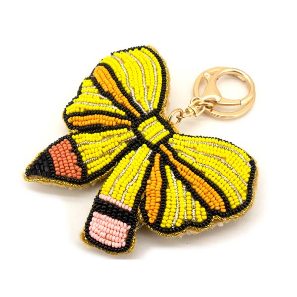 PENCIL RIBBON BAG CHAIN