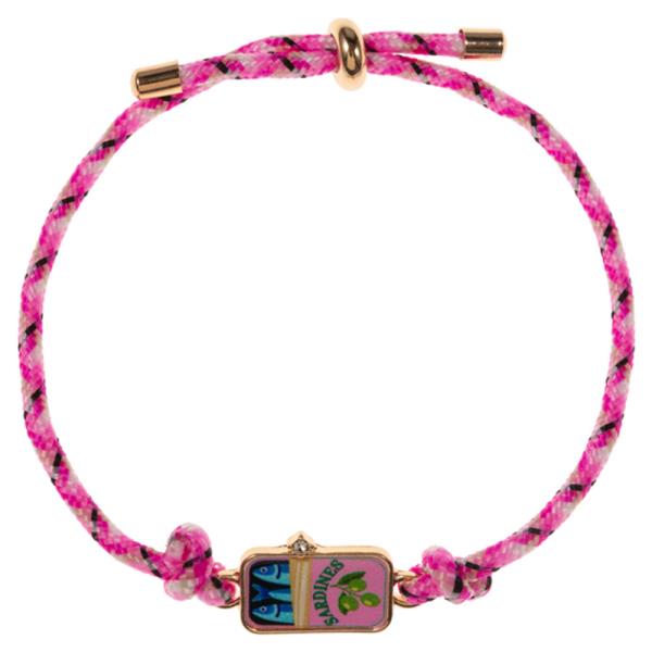 SARDINES W/ ROPE PULL TIE BRACELET