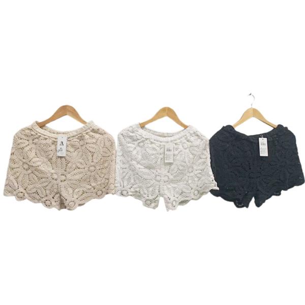 CROCHET LACE SHORTS