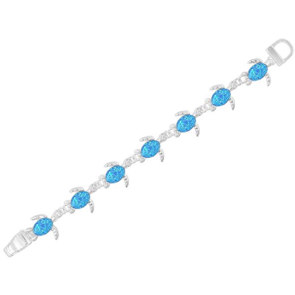 SEALIFE OPAL STONE LINK MAG BRACELET