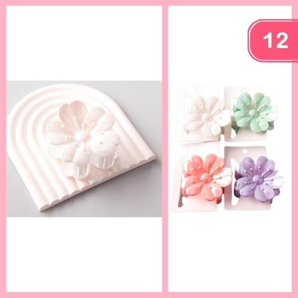 AB PRIMROSE HAIR CLAW CLIP  (12 UNITS)