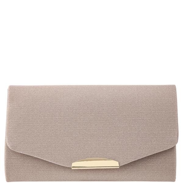 TEXTURED ENVELOPE EVENING CLUTCH BAG