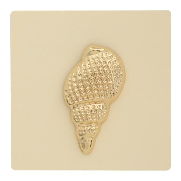 SEA SHELL BROOCH