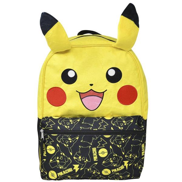 POKEMON PIKACHU W EARS BACKPACK
