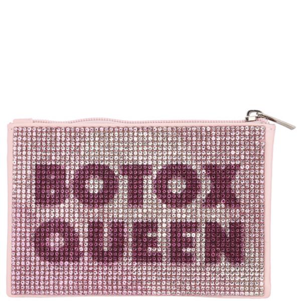 BOTOX QUEEN RHINESTONE COIN PURSE POUCH BAG