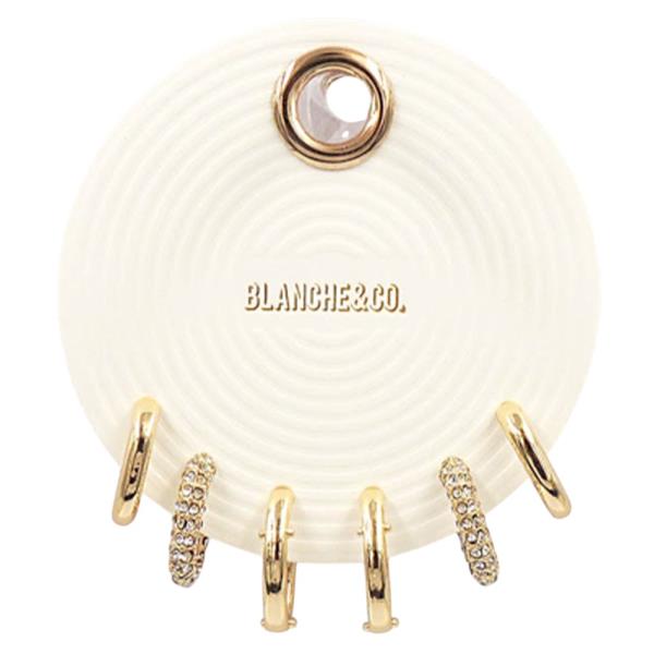 3PRS PAVE HOOP EARRING SET