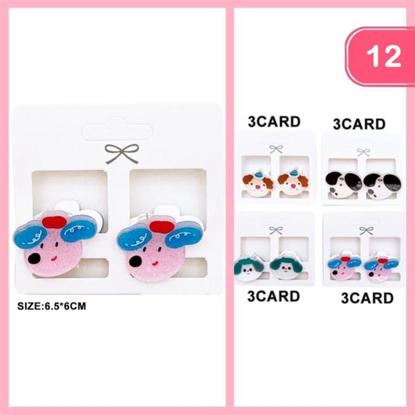 MINI DOG HAIR CLAW CLIP (12 UNITS)