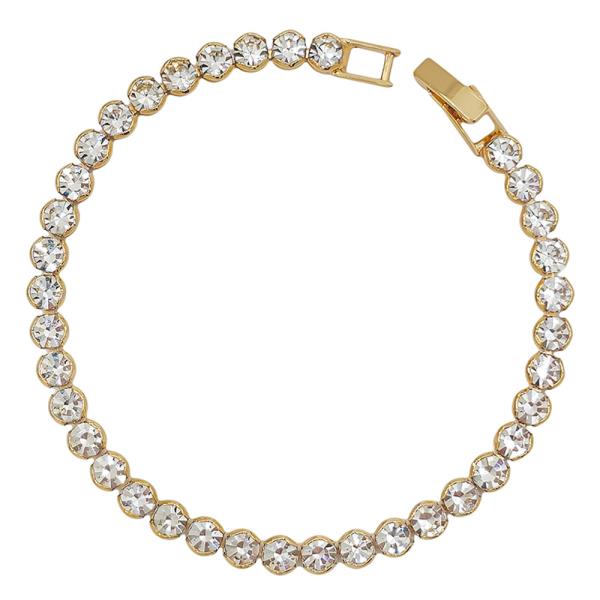 4MM TENNIS CHAIN BRACELET/ NO EXTENSION CHAIN