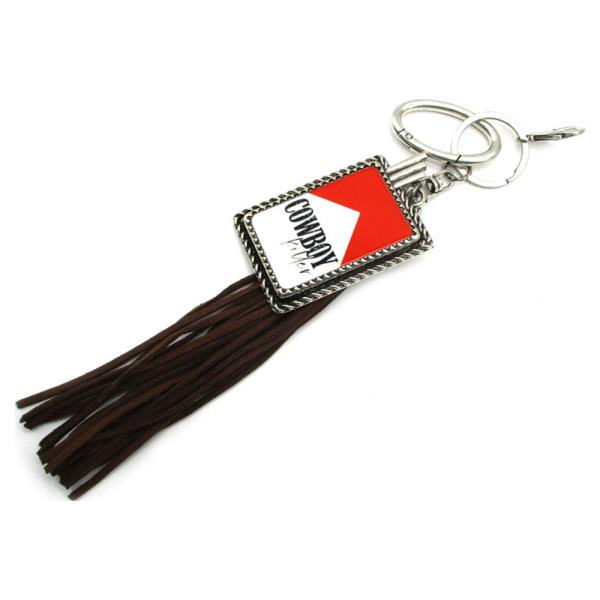 WESTERN COWBOY KILLER CIGARETTE WITH TASSEL KEY CHAIN