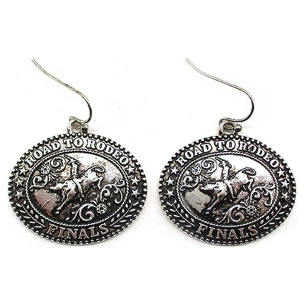 WESTERN ROAD TO RODEO EARRING
