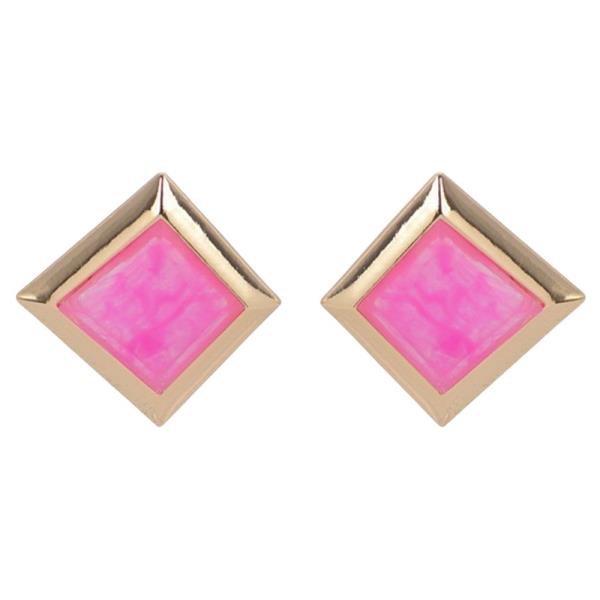 COLOR RESIN EARRINGS