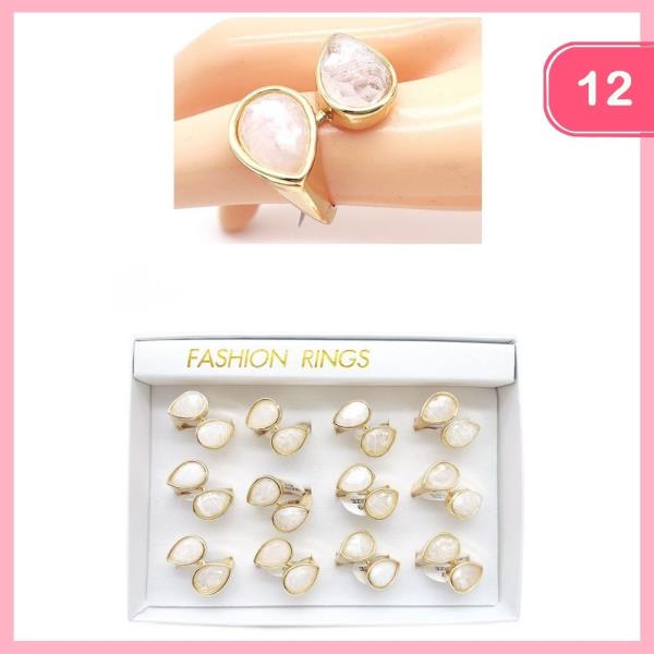 TEARDROP RING (12 UNITS)