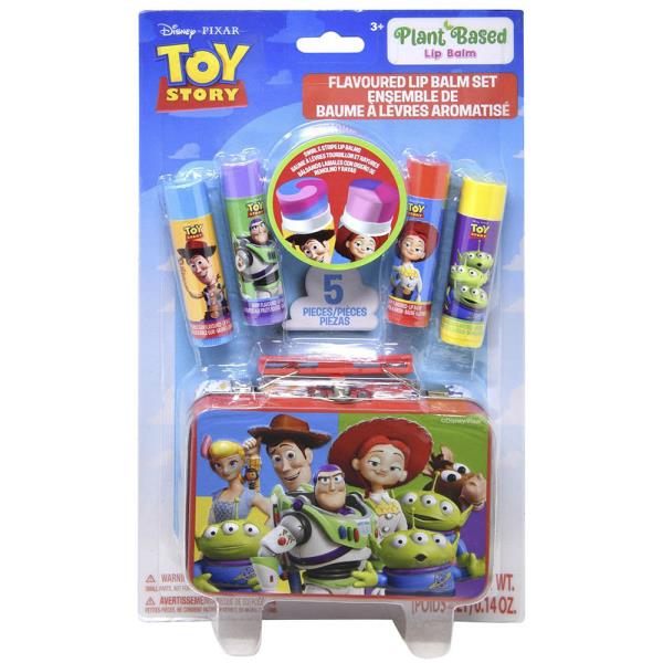 TOY STORY 5PC LIP BALM W TIN SET