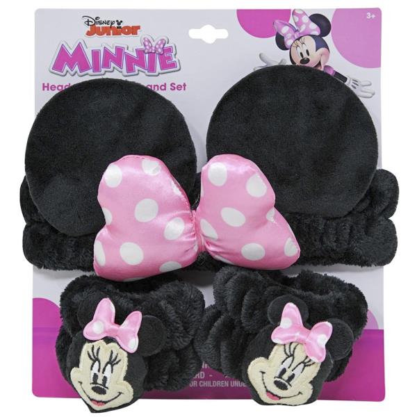 MINNIE PLUSH HEADBAND AND WRISTBAND SET