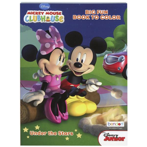 MICKEY AND MINNIE MOUSE COLORING BOOK