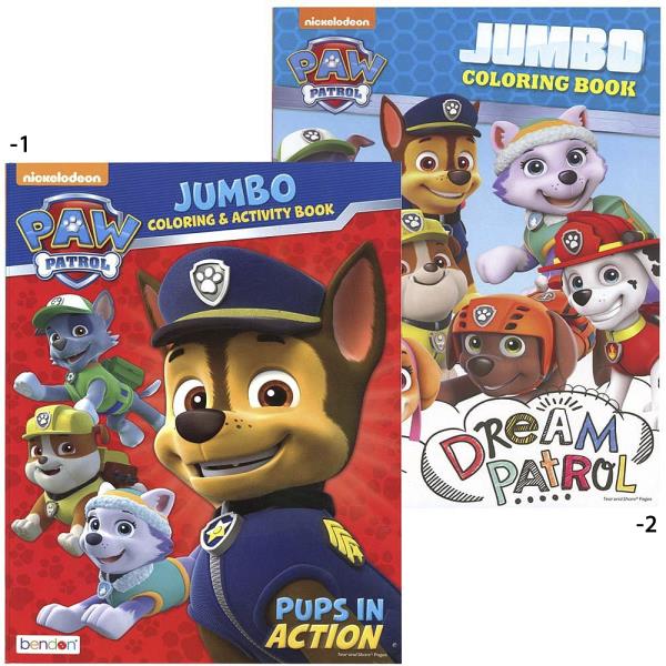 PAW PATROL JUMBO COLORING BOOK