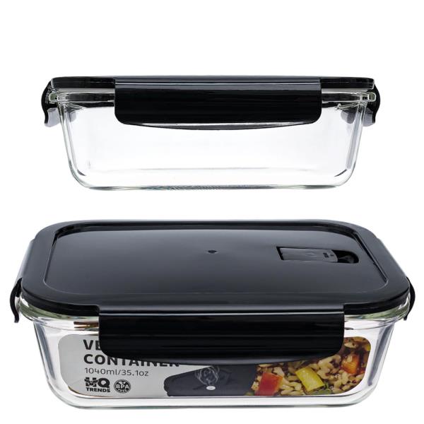 VENTED GLASS CONTAINER