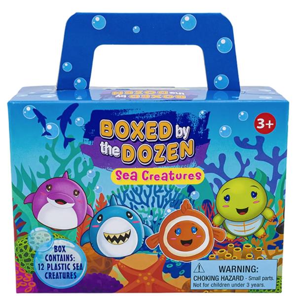 BOXED BY THE DOZEN SEA CREATURES TOY FIGURE SET