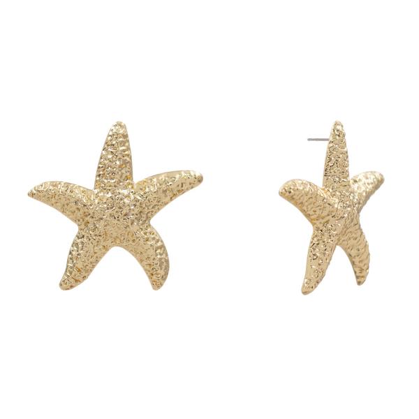 SEALIFE STARFISH STUD EARRING