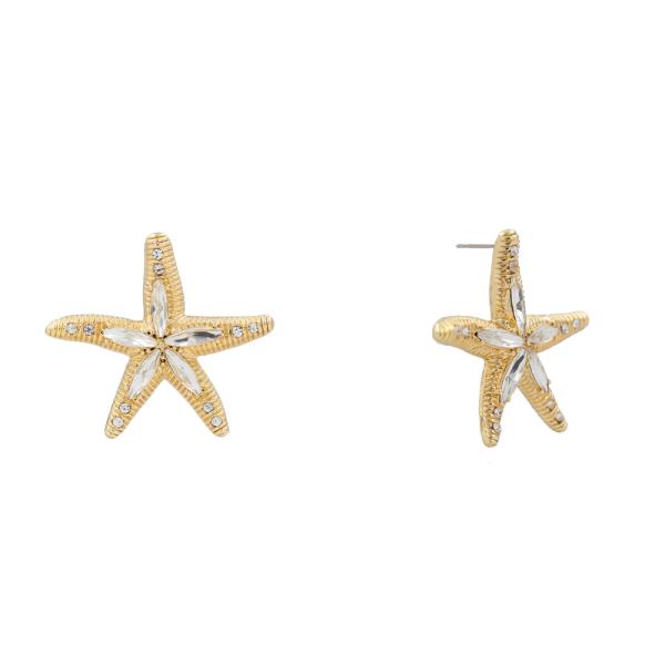 SEA LIFE STARFISH STUD EARRING