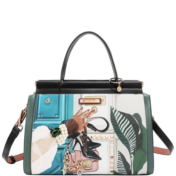 NICOLE LEE EMOTION SATCHEL BAG