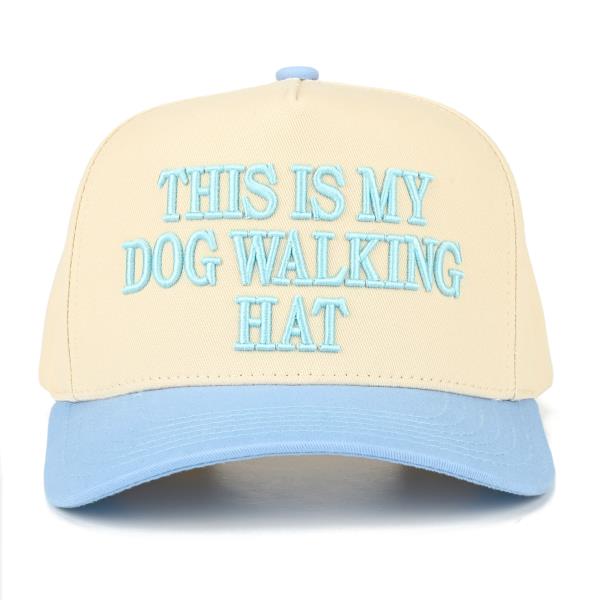 CC THIS IS MY DOG WALKING HAT TRUCKER HAT