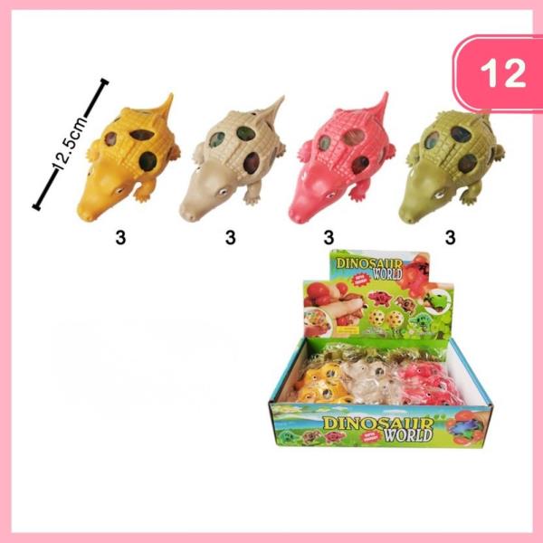 DINOSAUR WORLD SQUISHY (12 UNITS)
