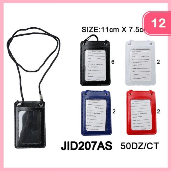 LEATHER POUCH ID HOLDER (12 UNITS)