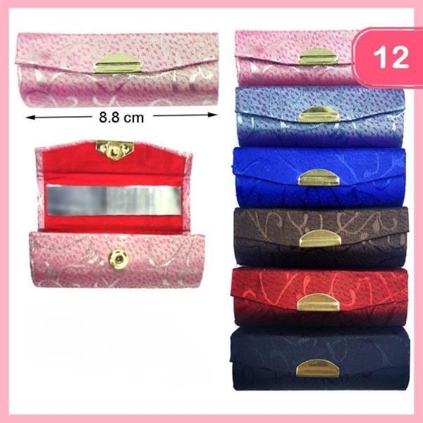 LIPSTICK CASE WITH MIRROR (12 UNITS)