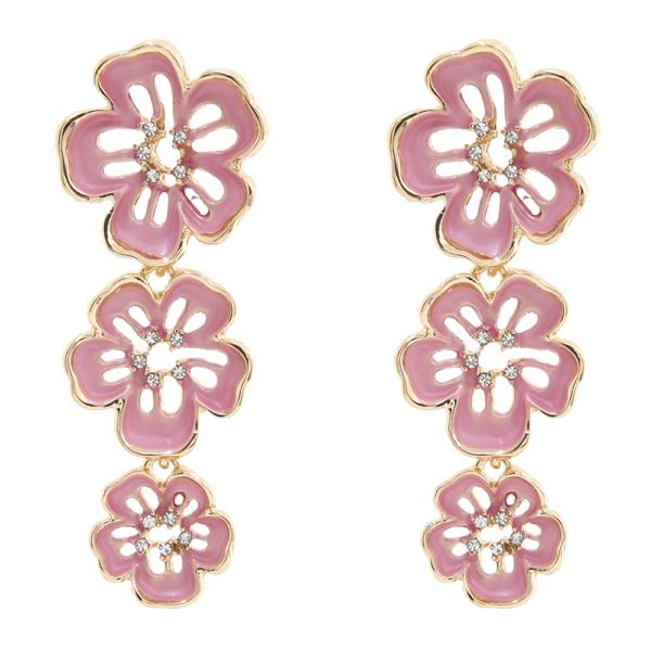 FLOWER DROP EARRING