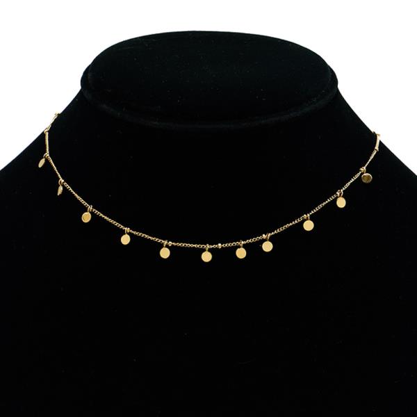 SECRET BOX STAINLESS STEEL CZ  NECKLACE