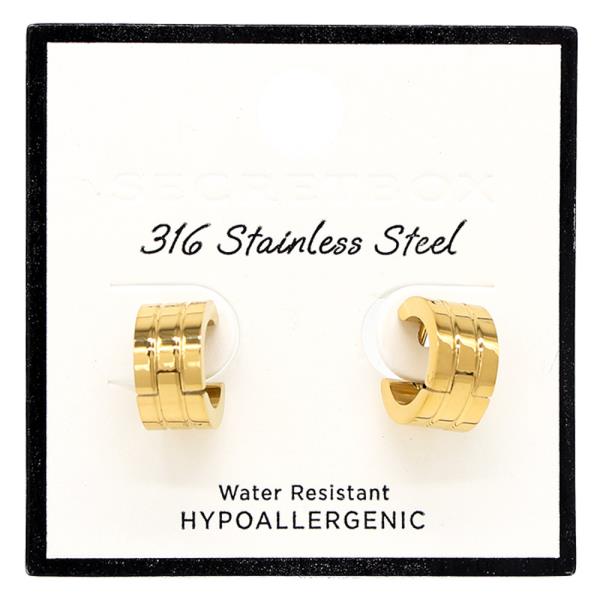 STAINLESS STEEL EARRING