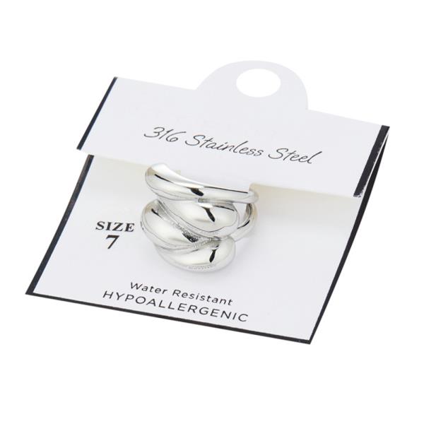 SECRET BOX STAINLESS STEEL RING