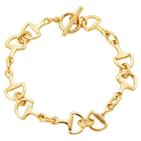HORSE BIT CHAIN BRACELET